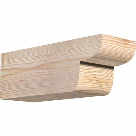 Ekena Millwork Crestline Smooth Rafter Tail, Douglas Fir, 5 1/2"W x 6"H x 16"L RFT06X06X16CRE00SDF